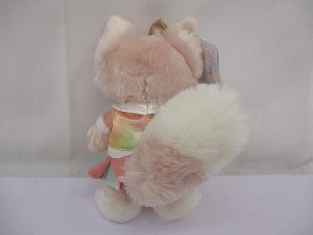 ディズニー ダッフィー＆フレンズ リーナベル ポージープラッシー カラフルハピネス 20周年