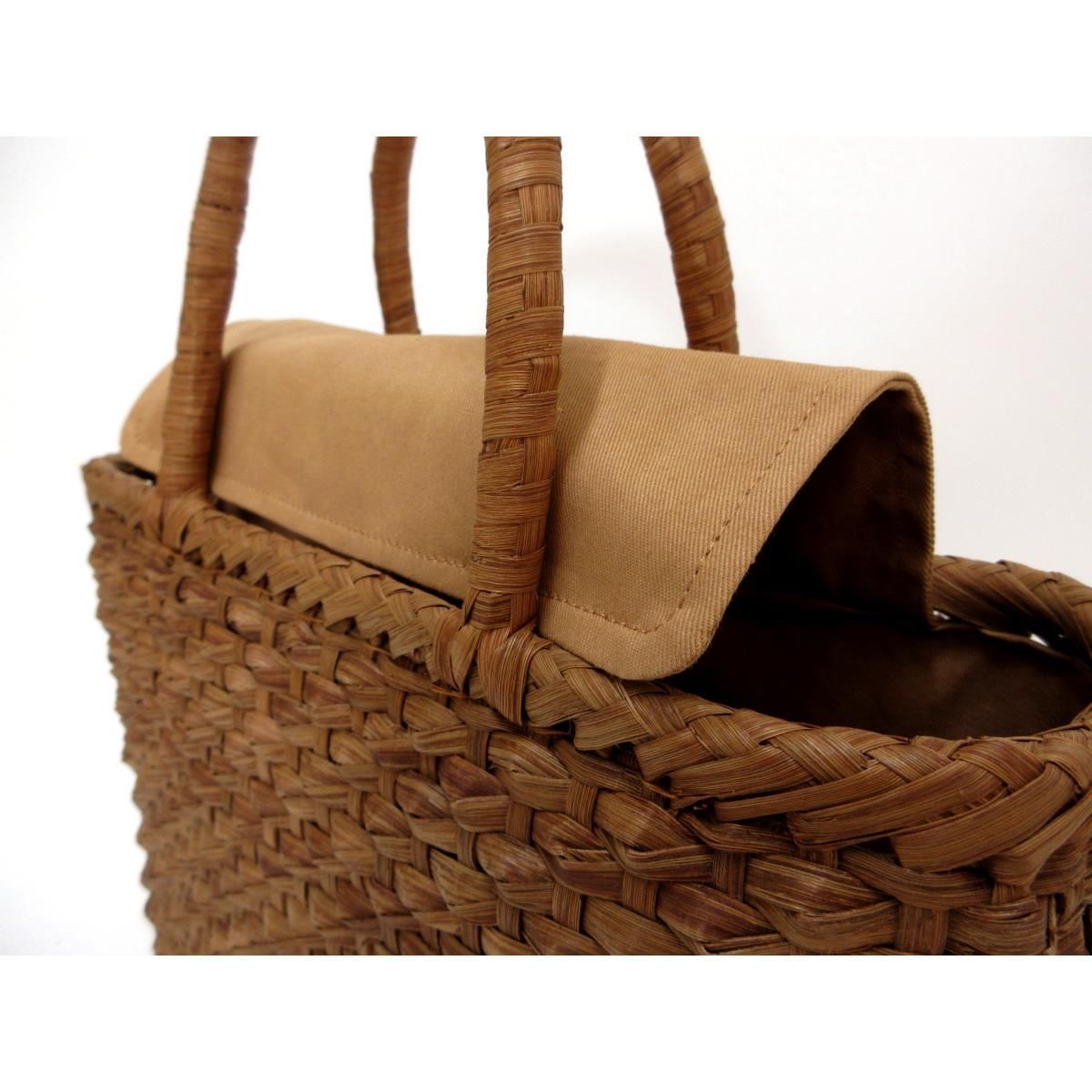 新品】山葡萄バッグ 6月5日限定価格】新品 山葡萄籠バッグ 人気網代編み