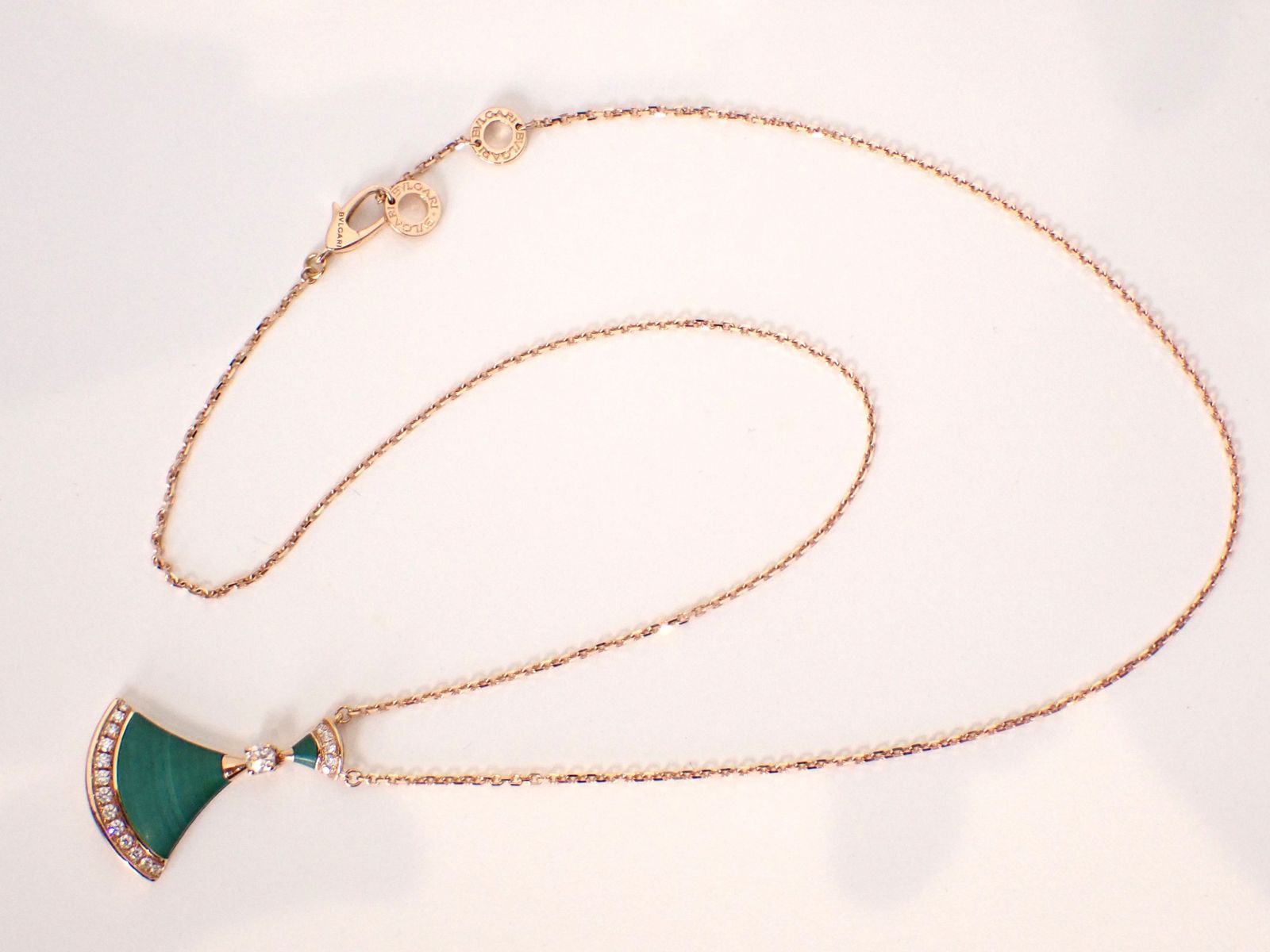 美品 BVLGARI(ブルガリ) ピンクゴールド 18金 ディーヴァ
