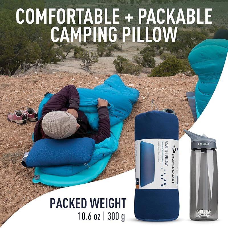 彡Sea to Summit フォームコア枕 L ブルー 1