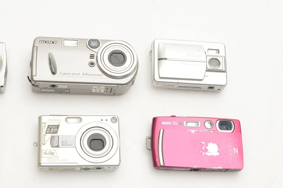 ジャンクのコンデジ15台 デジタルカメラ まとめ売り ジャンク コンデジ カメラ ジャンク品
