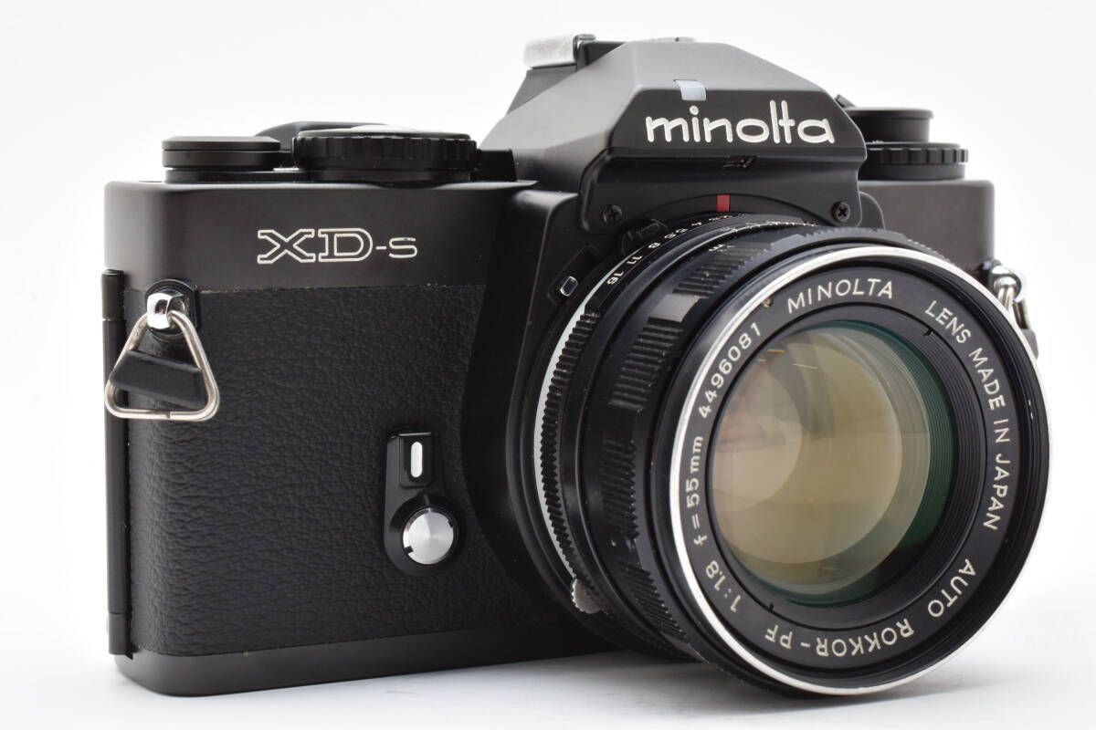 ◇ MINOLTA ミノルタ XD-S + MC ROKKOR-PG 50mm F1.4 フィルムカメラ