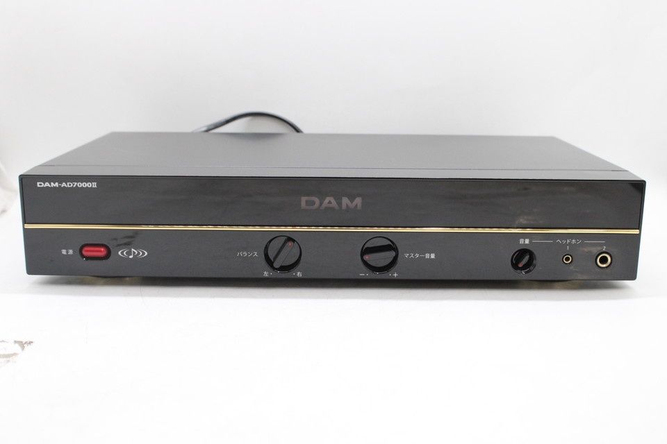 ジャンク 第一興商 パワーアンプ DAM-AD7000Ⅱ カラオケ DAM ITAL03C8O2TJ-D-Z05-byebye