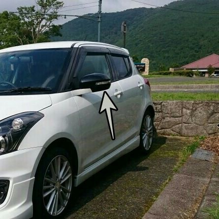 スズキ SUZUKI 純正 スイフト ZC72 ZD72 スイフトスポーツ ZC32S ドアミラー カバー スーパー ブラックパール 右 RH 運転席 単品 パーツ タイヤ バンパー 検索 マフラー