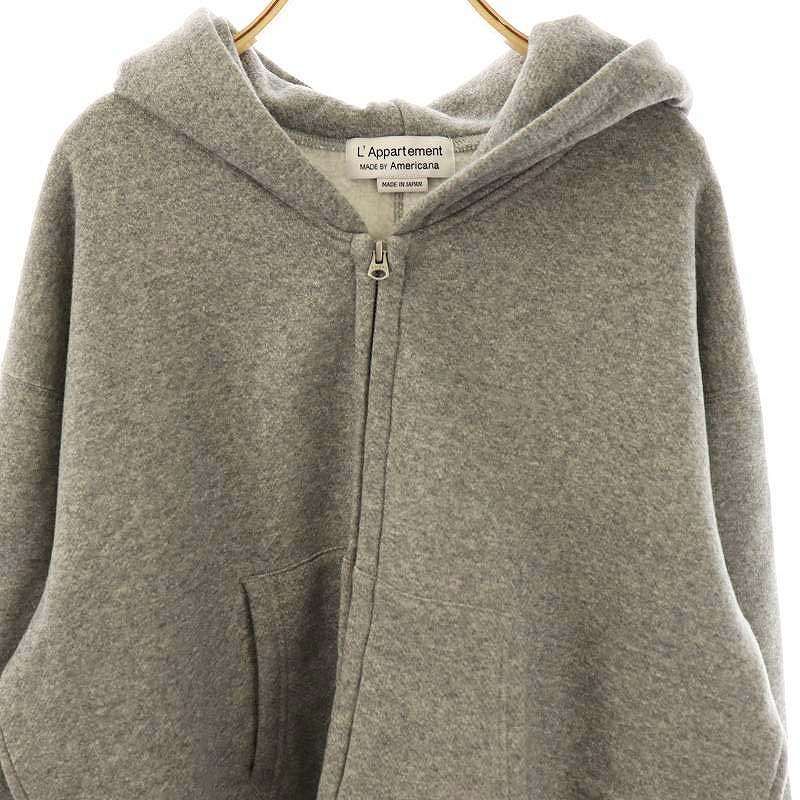 アメリカーナ AMERICANA アパルトモン WIDE FULLZIP HOODIE