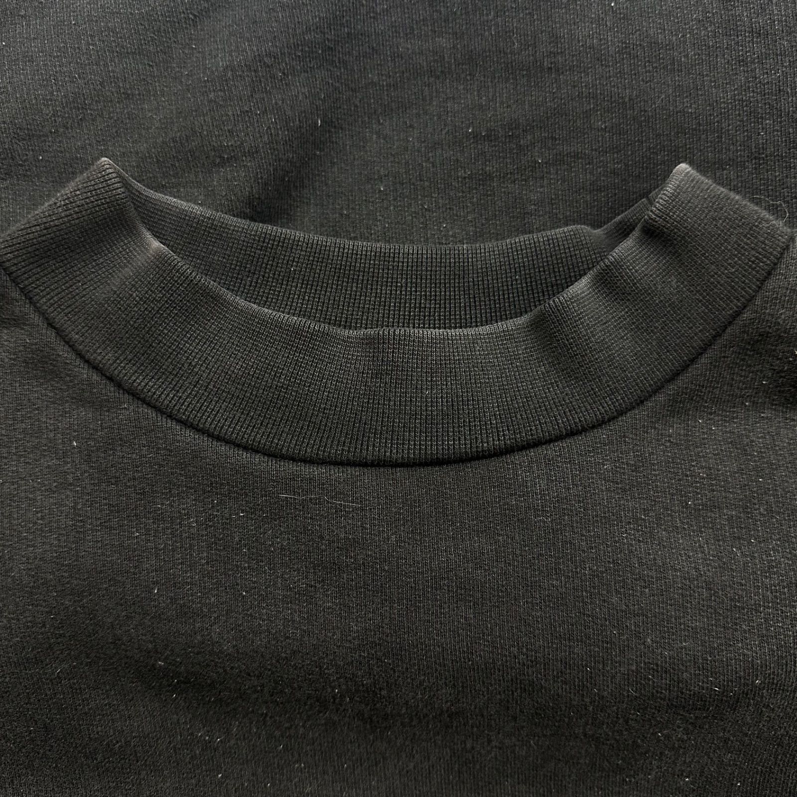 Vetements ヴェトモン ベースボールロゴオーバーサイズ スウェット 黒 