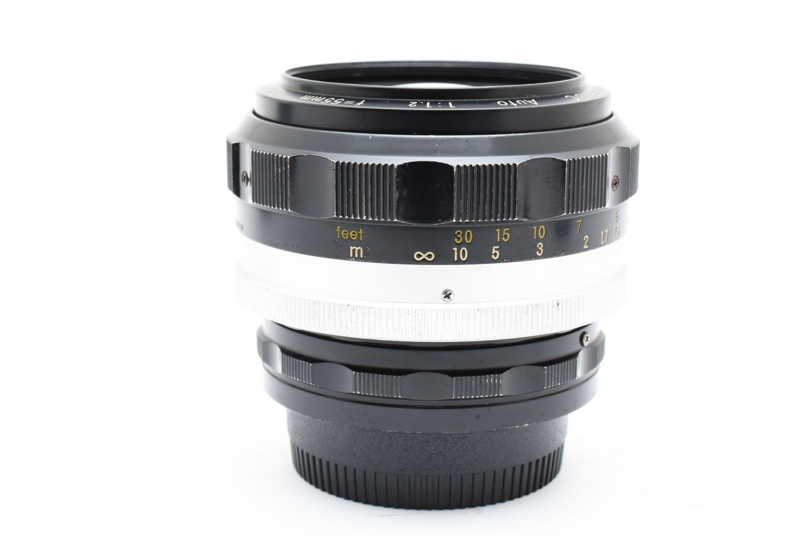 Nikon Nikkor S.C 55mm f/1.2 Non-Ai MF 標準単焦点レンズ フード付き（HS-