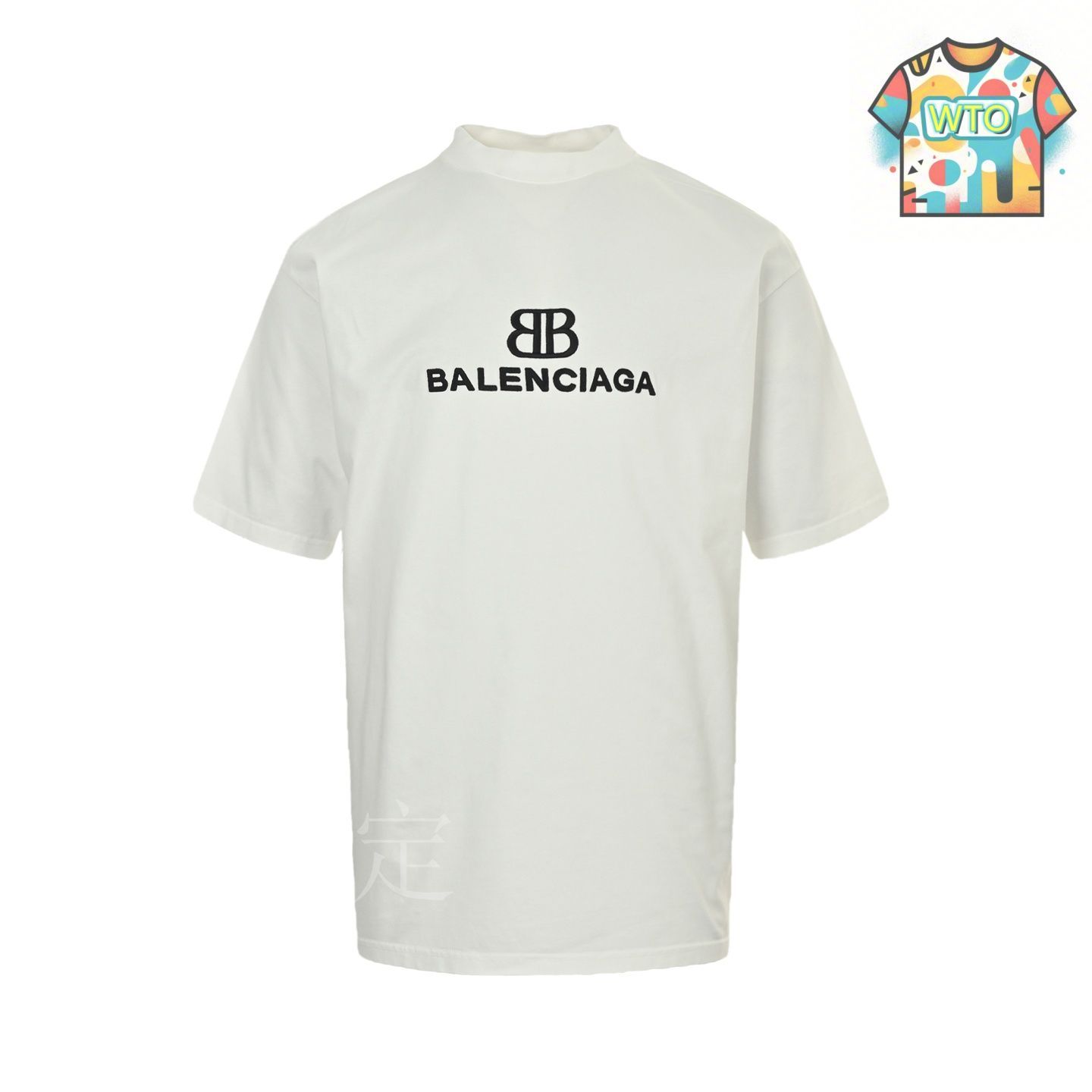 【BALENCIAGA】25SS Tシャツ/関税送料込み 今日特価】Balenciaga 25ss ブリトニープリントウォッシュ T