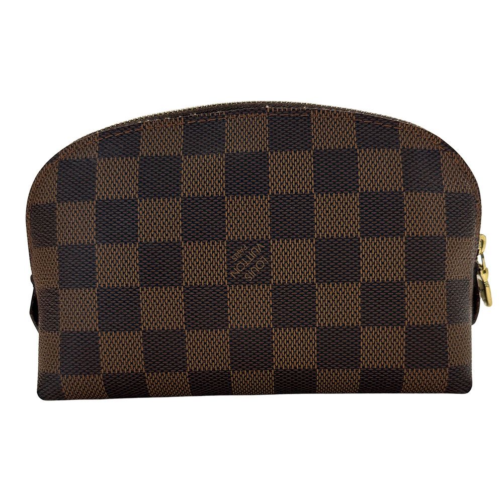 ダミエ・キャンバス ポーチ ブラウン・ブラック ルイ・ヴィトン LOUIS VUITTON ポーチ レディース ブランド