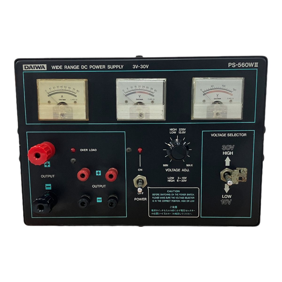 DAIWA ダイワ 安定化電源 PS-560WⅡ partner マイクセット DAIWA ダイワ 安定化電源 PS-560WⅡ partner マイクセット DAIWA