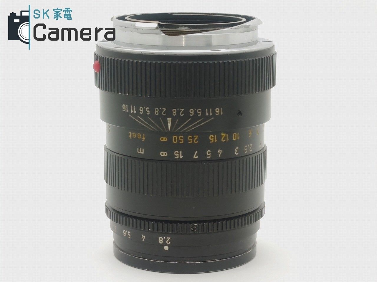 【中古】  LEITZ CANADA TELE-ELMARIT 90ｍｍ F2.8 Mマウント 2024年8月清掃 ライカ LEICA エルマリート