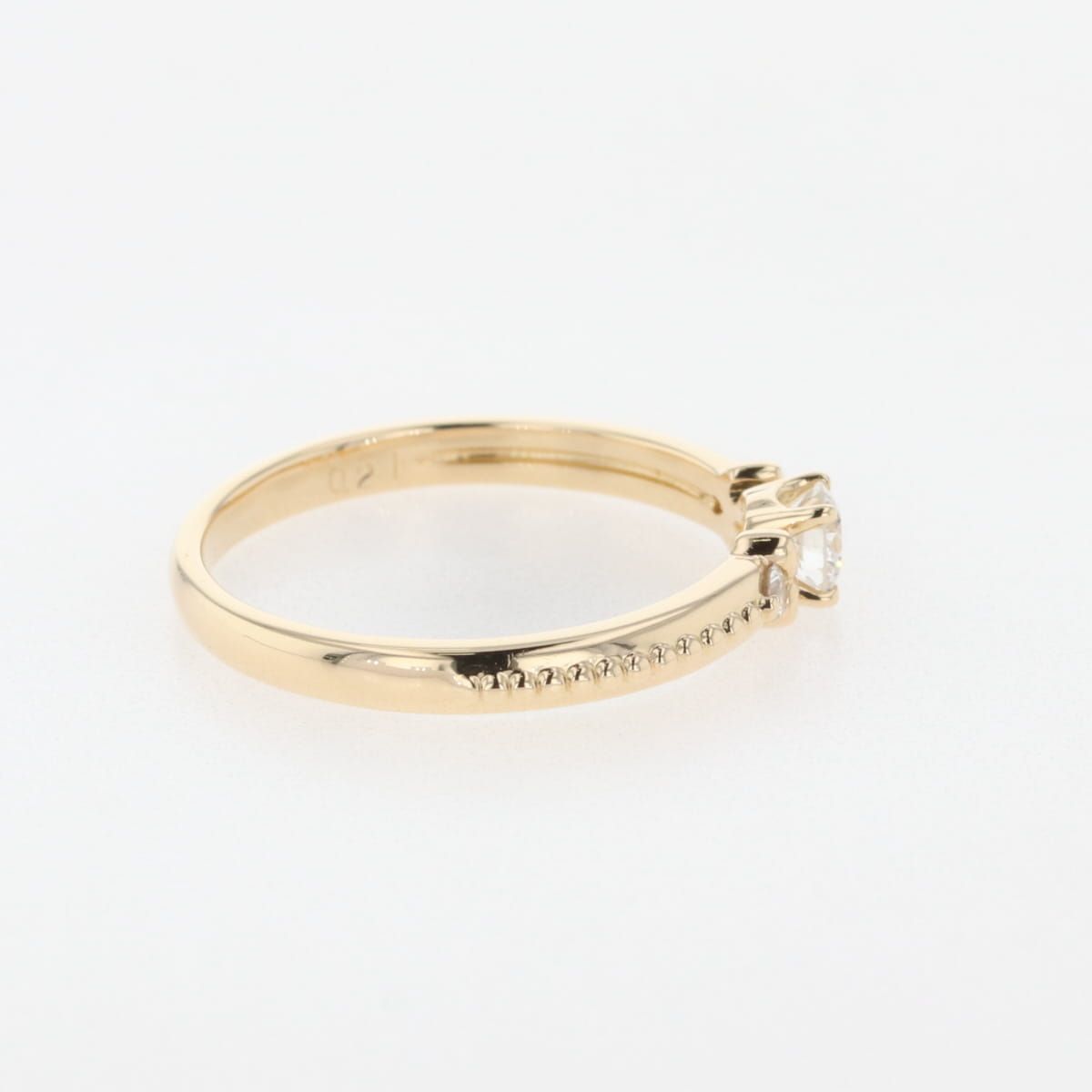 メレダイヤ デザインリング 11号 K18 メレダイヤ デザインリング 11号 K18