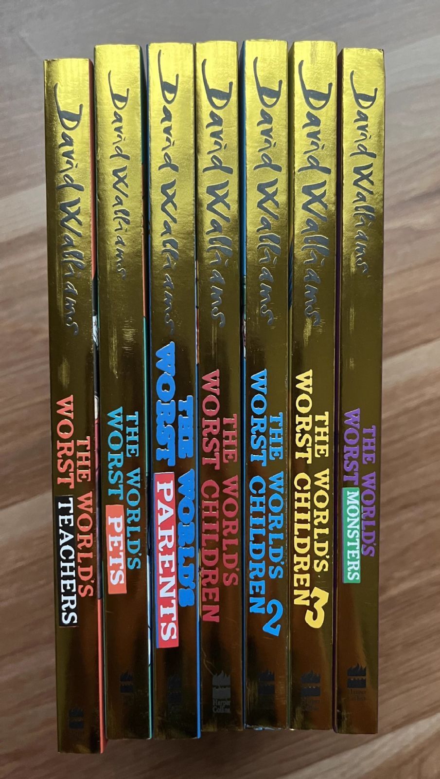 The World's Worst Children 7冊 英語絵本 洋書 The World´s Worst Children by David Walliams 7冊セット 英語