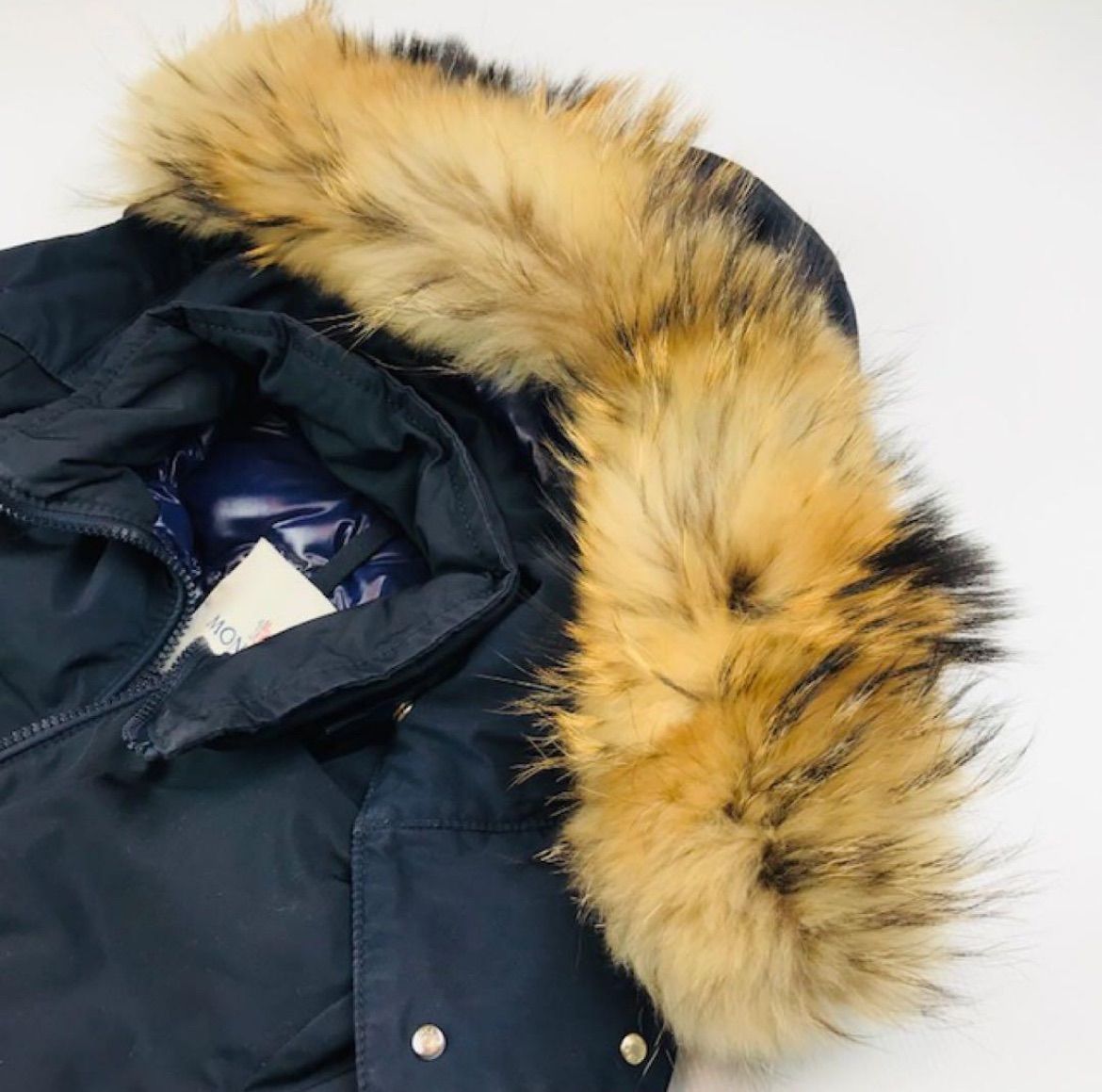 MONCLER☆モンクレール・AMIENS レディース フード リアルファー付き 