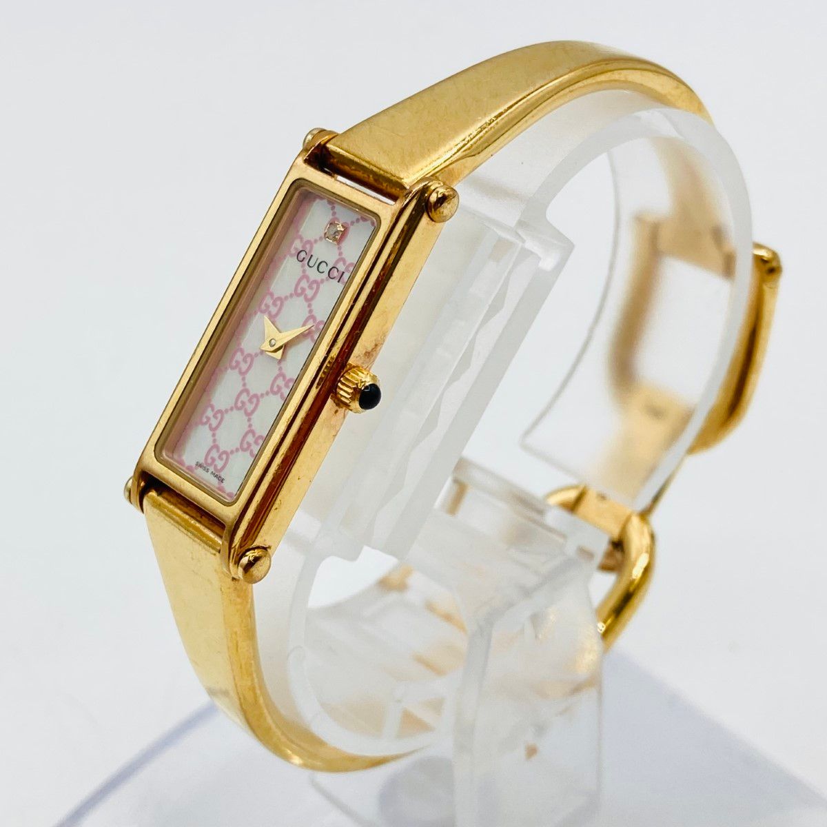 ◎◎GUCCI グッチ 1500L レディース 腕時計 クォーツ シェル文字
