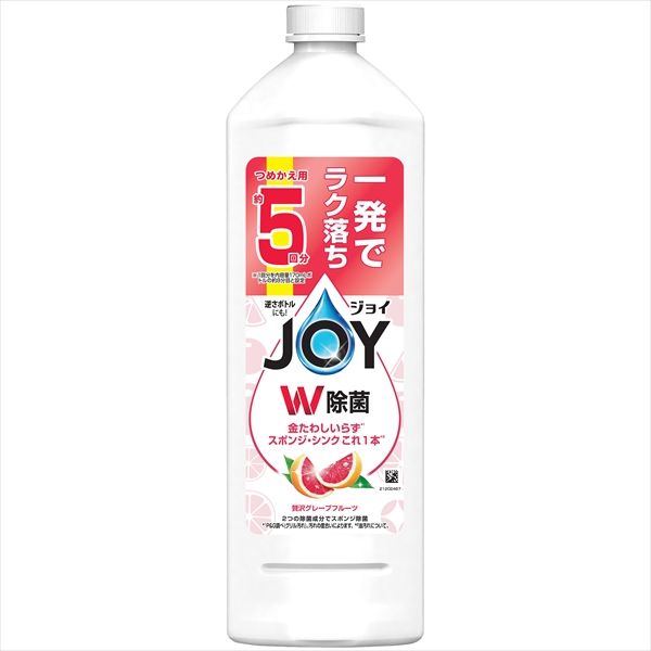 まとめ買い-16点セット 除菌ジョイコンパクト 贅沢グレープフルーツの香り 詰替特大 Ｐ＆Ｇ 食器用洗剤