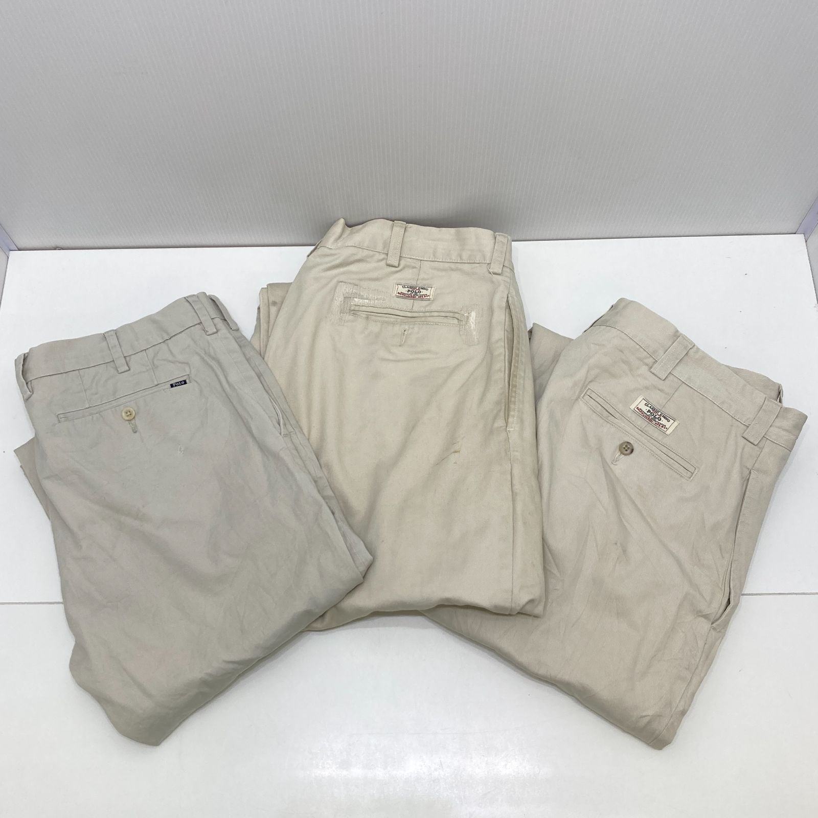 POLO RALPH LAUREN ポロラルフローレン チノパン 3点セット まとめ売り 