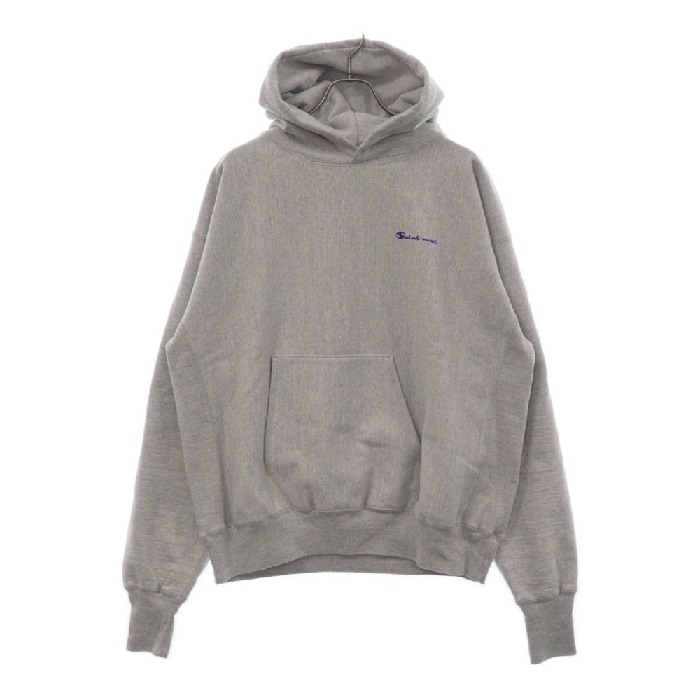 SAINT MICHAEL (セントマイケル) 23AW LOGO HOODIE ロゴフーディ プル 