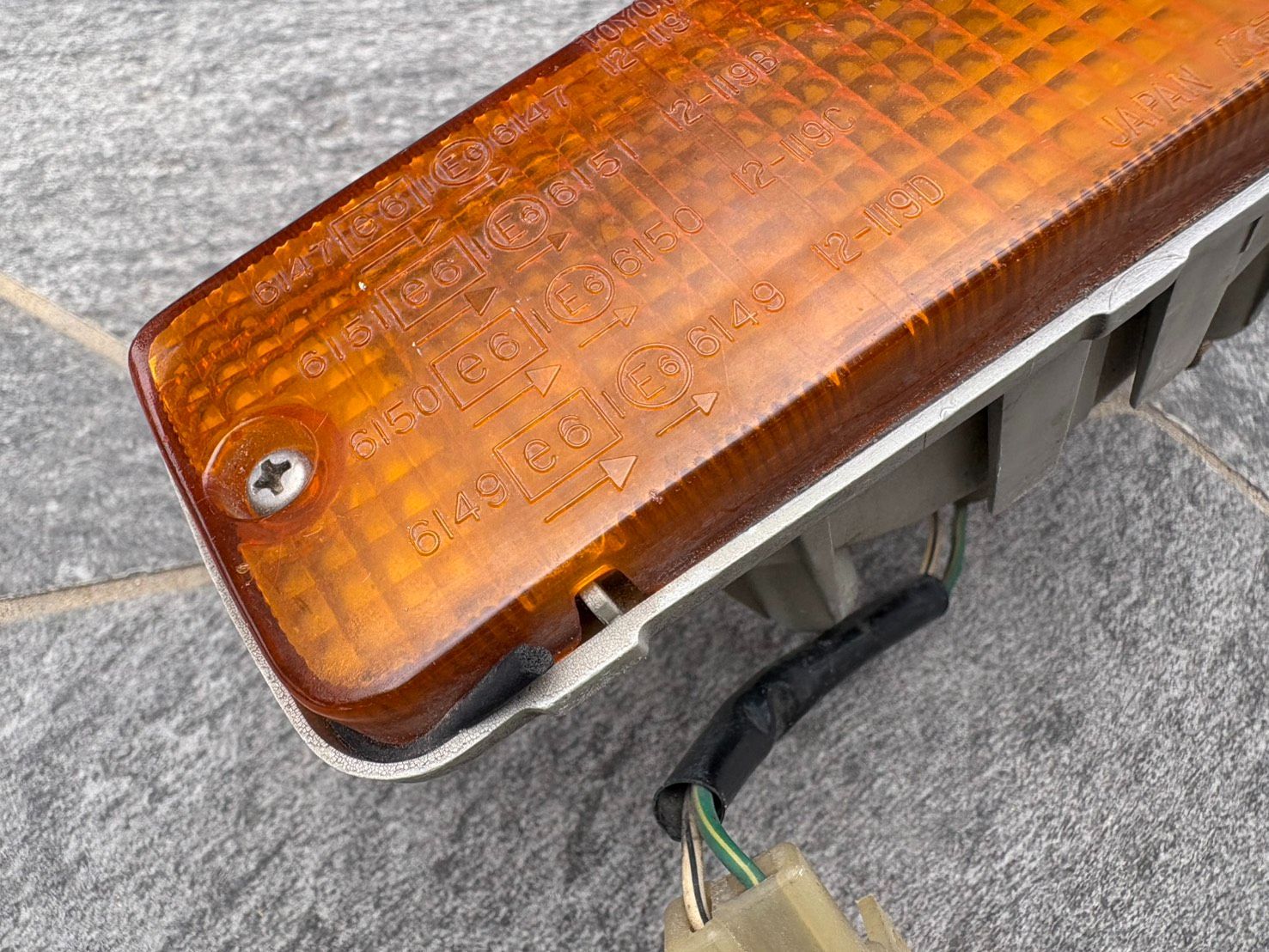 トヨタ ターンシグナルランプ KOITO78 TOYOTA12-119 FFCRYSTALESIA_COM