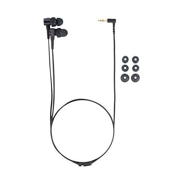 ソニー イヤホン 重低音モデル MDR-XB55 カナル型 ブラック MDR-XB55 B ブラック