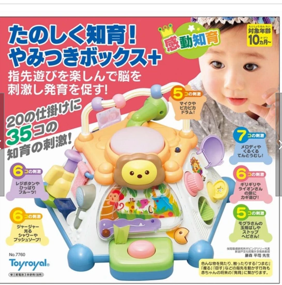 大ヒット　たのしく知育やみつきボックス+【ベビー】【知育玩具】