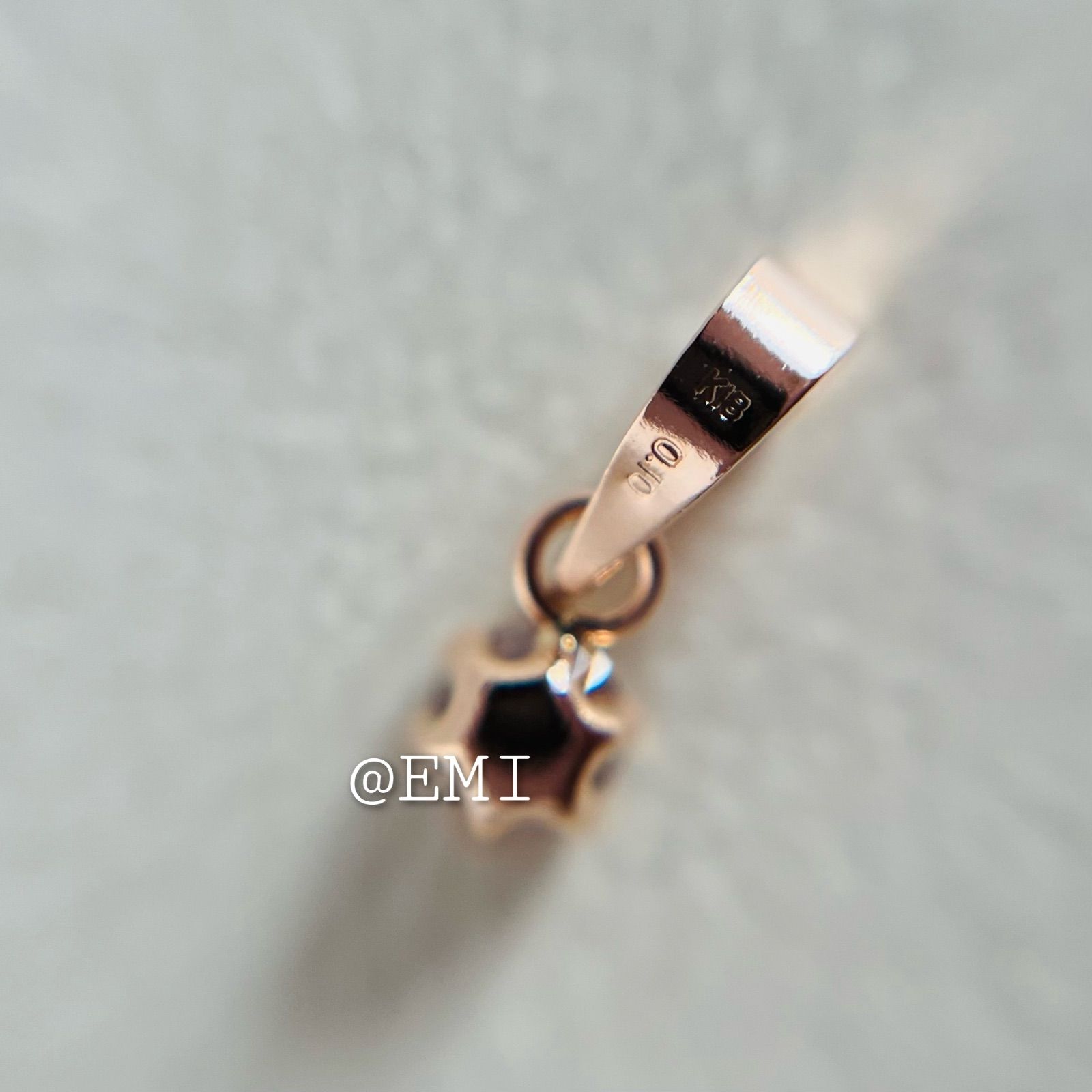 agate 10Kピンクゴールド、ダイヤモンド 靴型ペンダントトップ♡可愛い agate 10Kピンクゴールド、ダイヤモンド 靴型ペンダントトップ