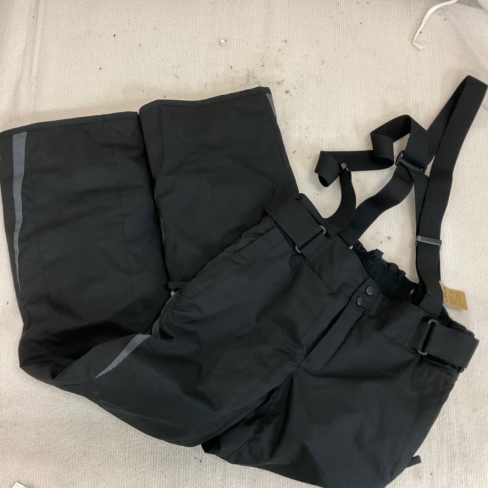 【美品】PHENIX サスペンダー付きスキーウェア M ブラック 黒　ズボン bk_01_f1ba6ed5-0907-4bf9-bdb2-