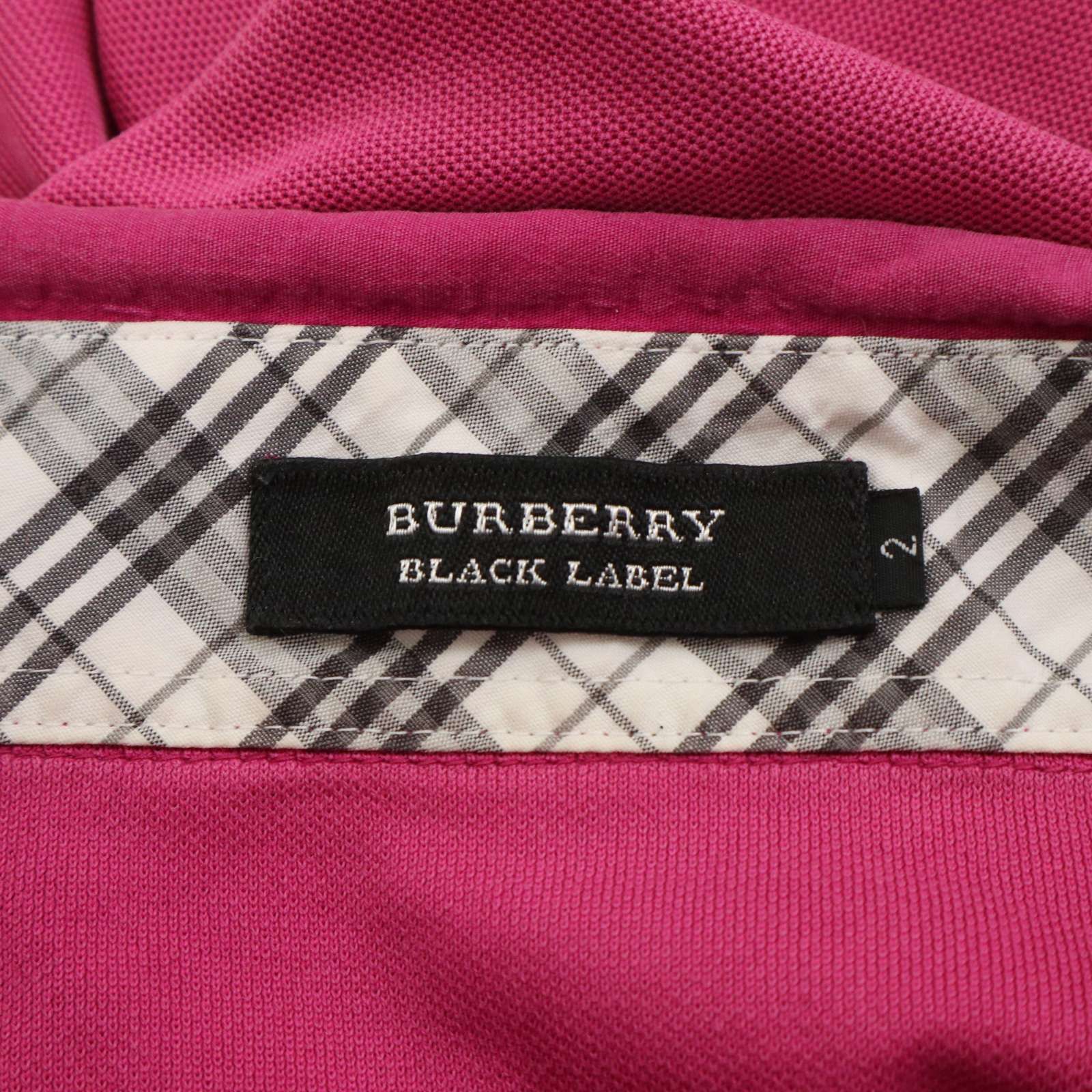 BURBERRY BLACK LABEL バーバリー ブラックレーベル 春夏 ホース刺繍