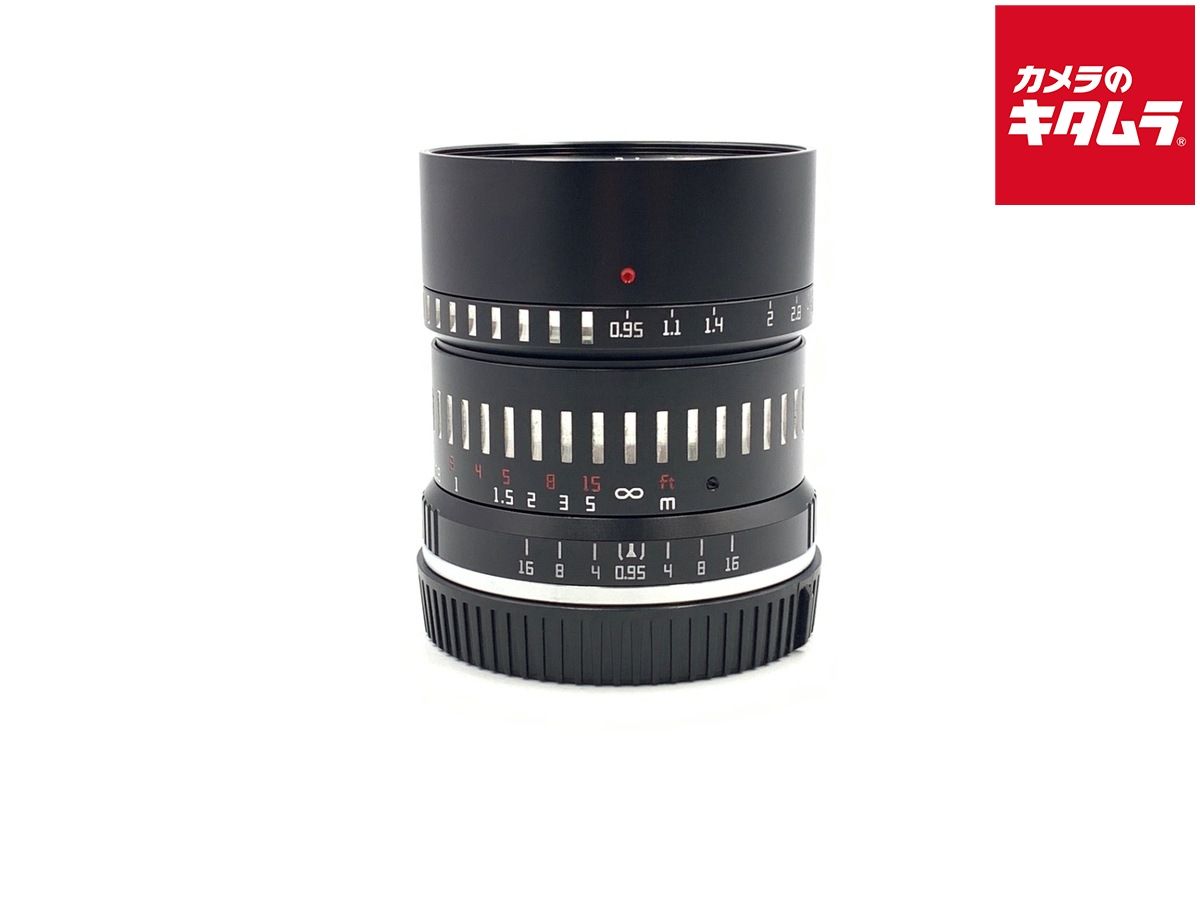 並品 銘匠光学 TTArtisan 50mm f|0.95 C ニコンZ用 ブラック×シルバー