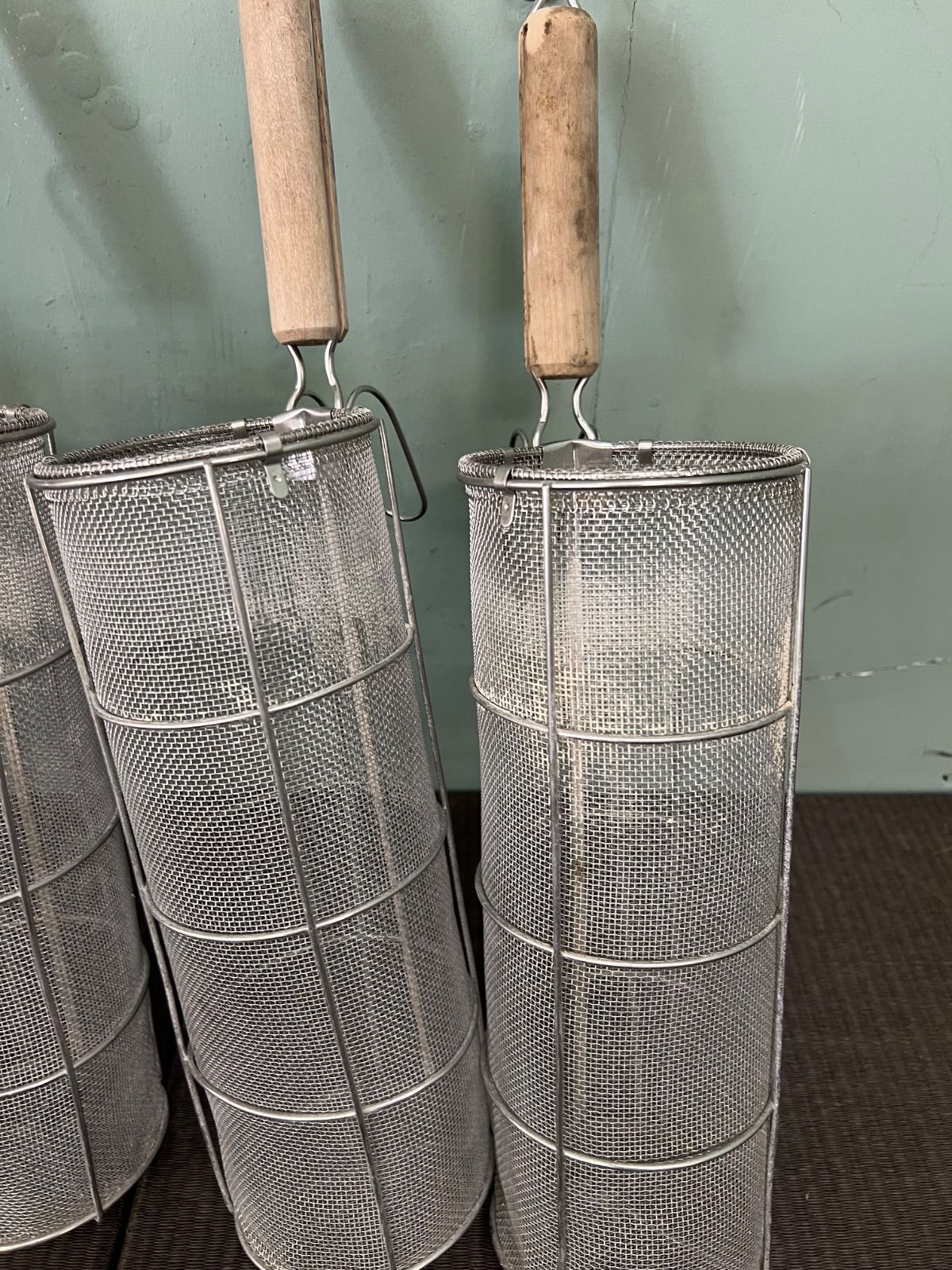  業務用 パスタ 寸胴用 テボ 湯切り セット てぼ ざる ストレーナー ざる ボウル バット