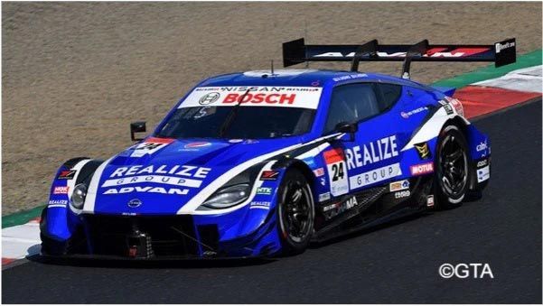 REALIZE CORPORATION ADVAN Z No.24 KONDO RACING GT500 SUPER GT 2025 Daiki Sasaki - Kohei Hirate