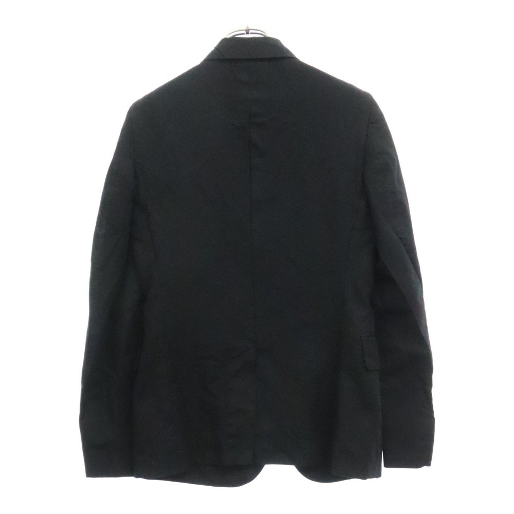 BLACK COMME des GARCONS AD2017 ポリ縮ジャケット COMME des GARCONS SHIRT 縮絨ポリテーラードジャケット