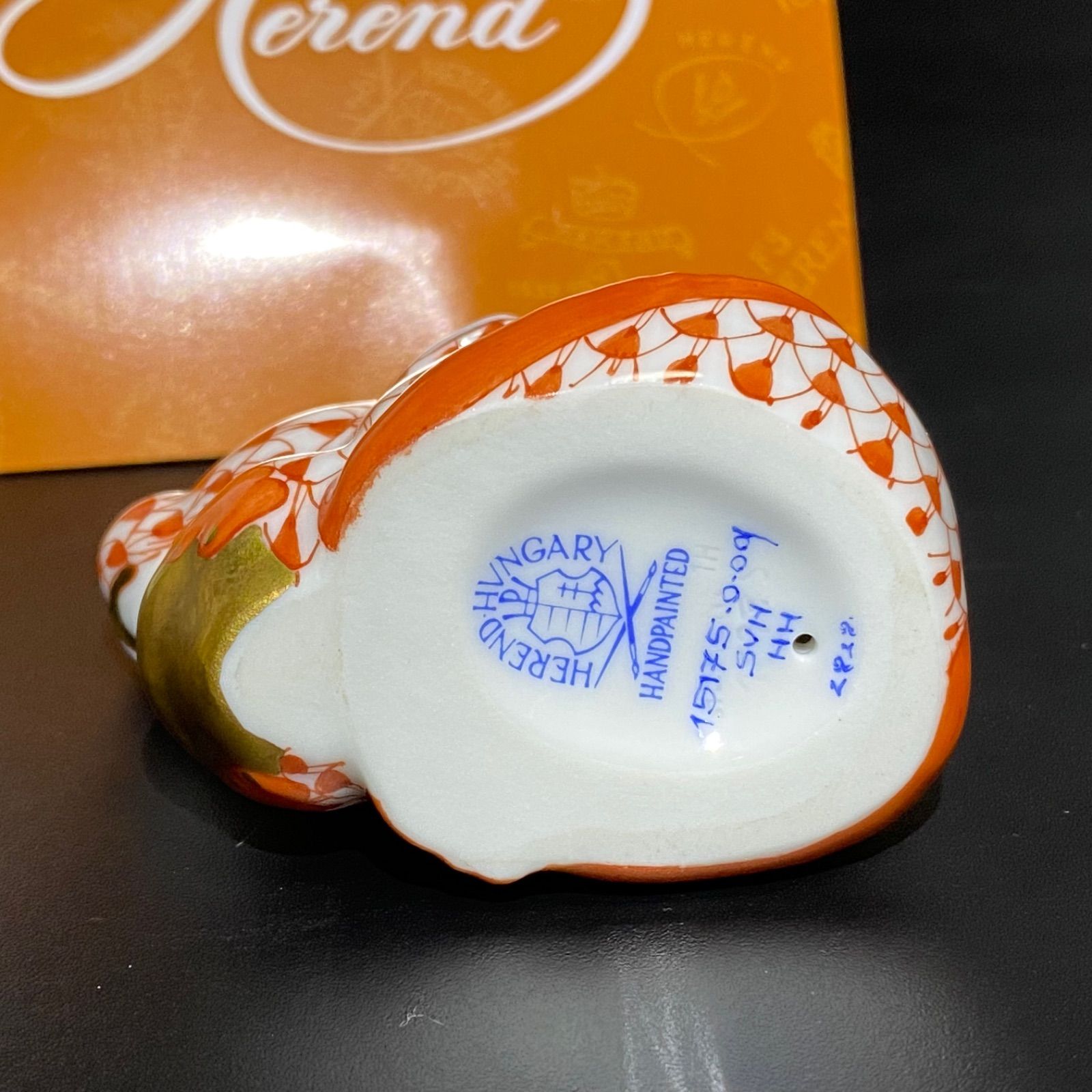 ヘレンド 干支ものがたり 子年 ネズミ 陶器の置物 フィギュリン Herend