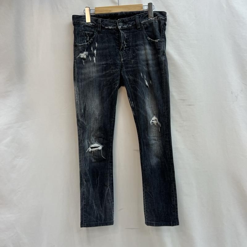 DSQUARED2 (ディースクエアード) ダメージ ボタンフライ