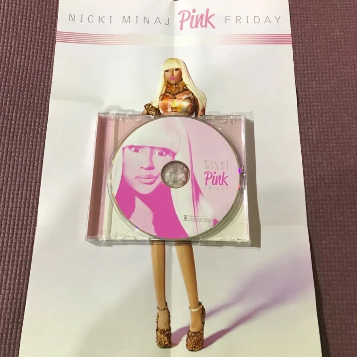 ✴️盤面小傷が多いジャンク品✴️ ニッキー・ミナージュ アルバム