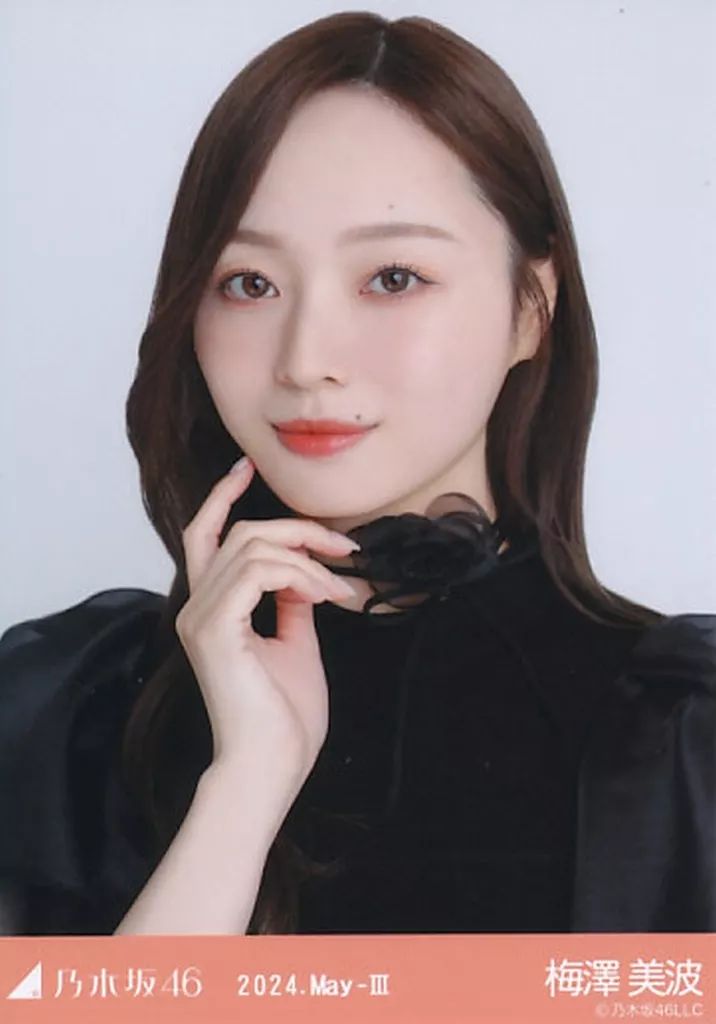 中古】生写真(乃木坂46) 梅澤美波/バストアップ・バラモチーフ