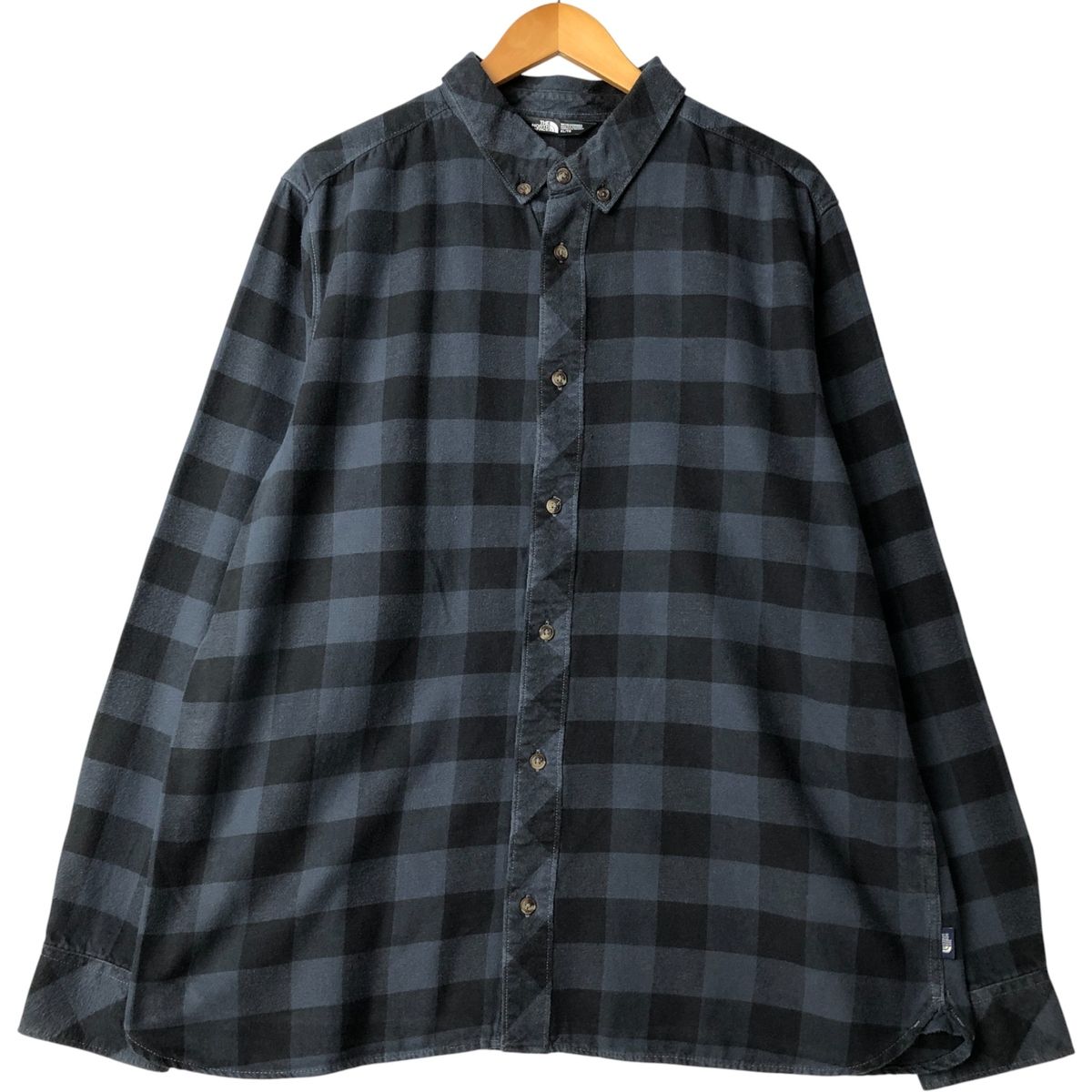 古着 ザノースフェイス THE NORTH FACE バッファローチェック 長袖 ボタンダウン フランネルチェックシャツ メンズXL相当/eaa545619 古着 ザ・ノースフェイス THE NORTH FACE マウンテンガイドジャケット