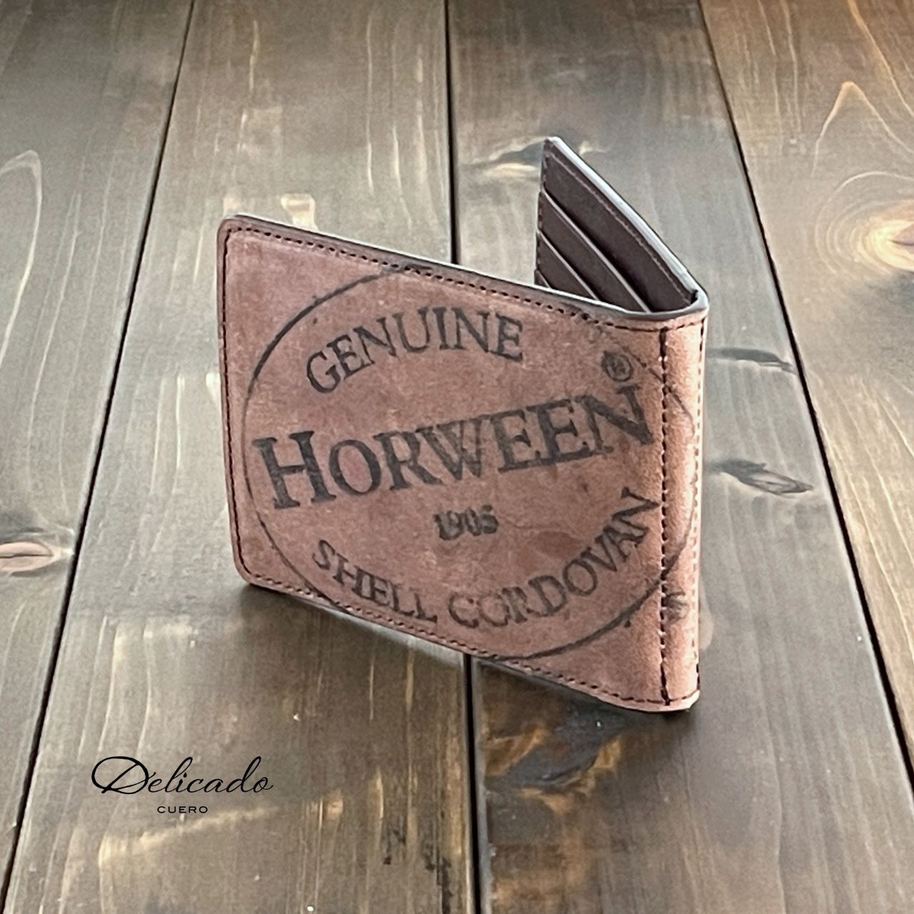 HORWEEN ホーウィン シェルコードバン マネークリップ スタンプ - メルカリ