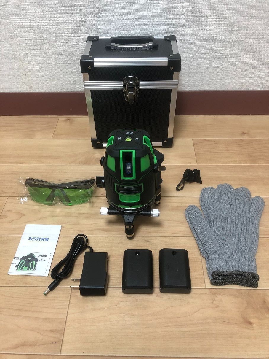 グリーンレーザー墨出し器測定器水準器墨出器水平器墨出し機 高精度