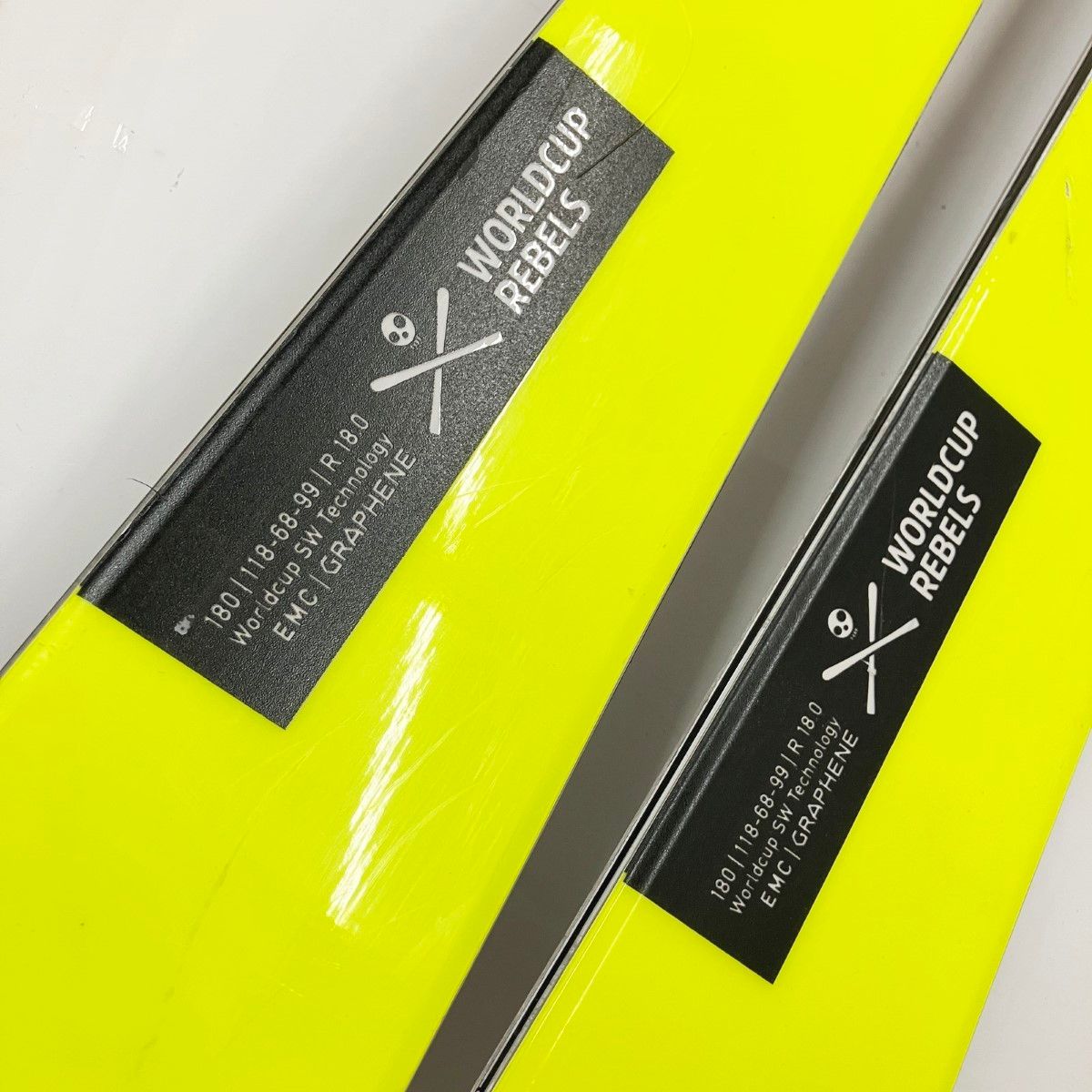 〇〇HEAD ヘッド メンズ WORLDCUP REBELS e-SPEED PRO 180cm イエロー スキー板