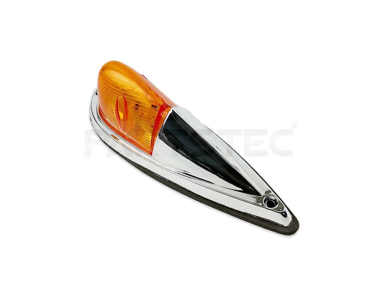 LED ナマズマーカー 20cm 2個セット アンバー オレンジ 橙 12V