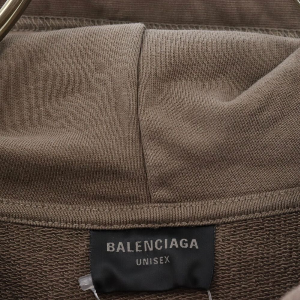 楽天市場】balenciaga パーカー（カラーブラウン）（メンズ