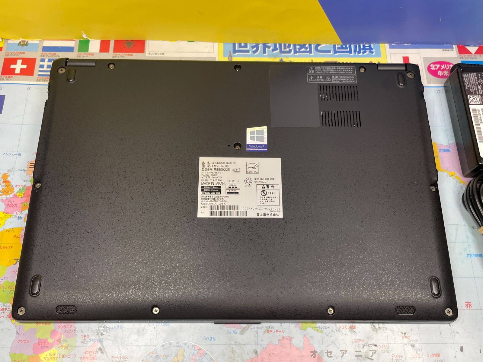 割引可 【LTE対応・極美品】富士通 LIFEBOOK U938/S バッテリー新品