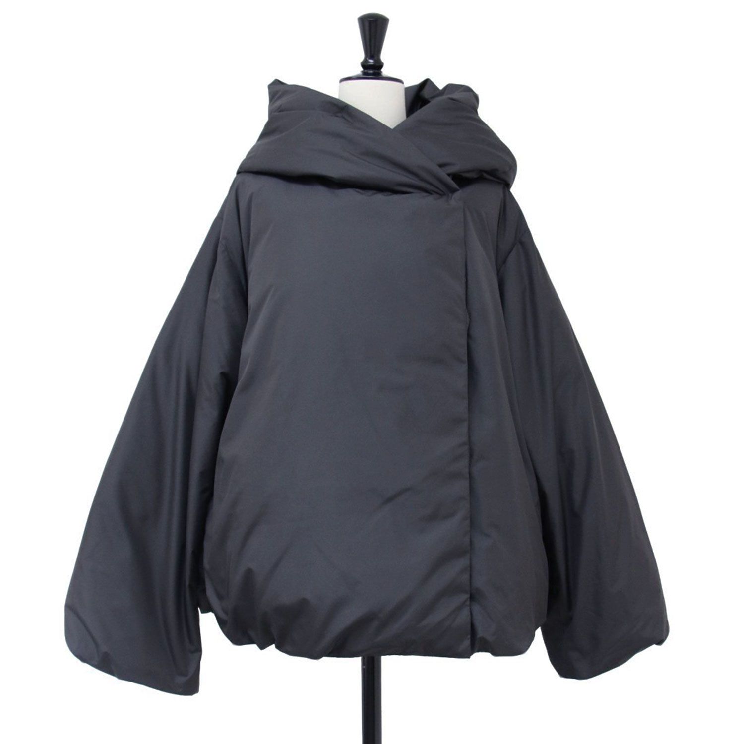 美品】LACOSTE ダッフルコート XL ウール 厚手 ヘリンボーン 黒 美品