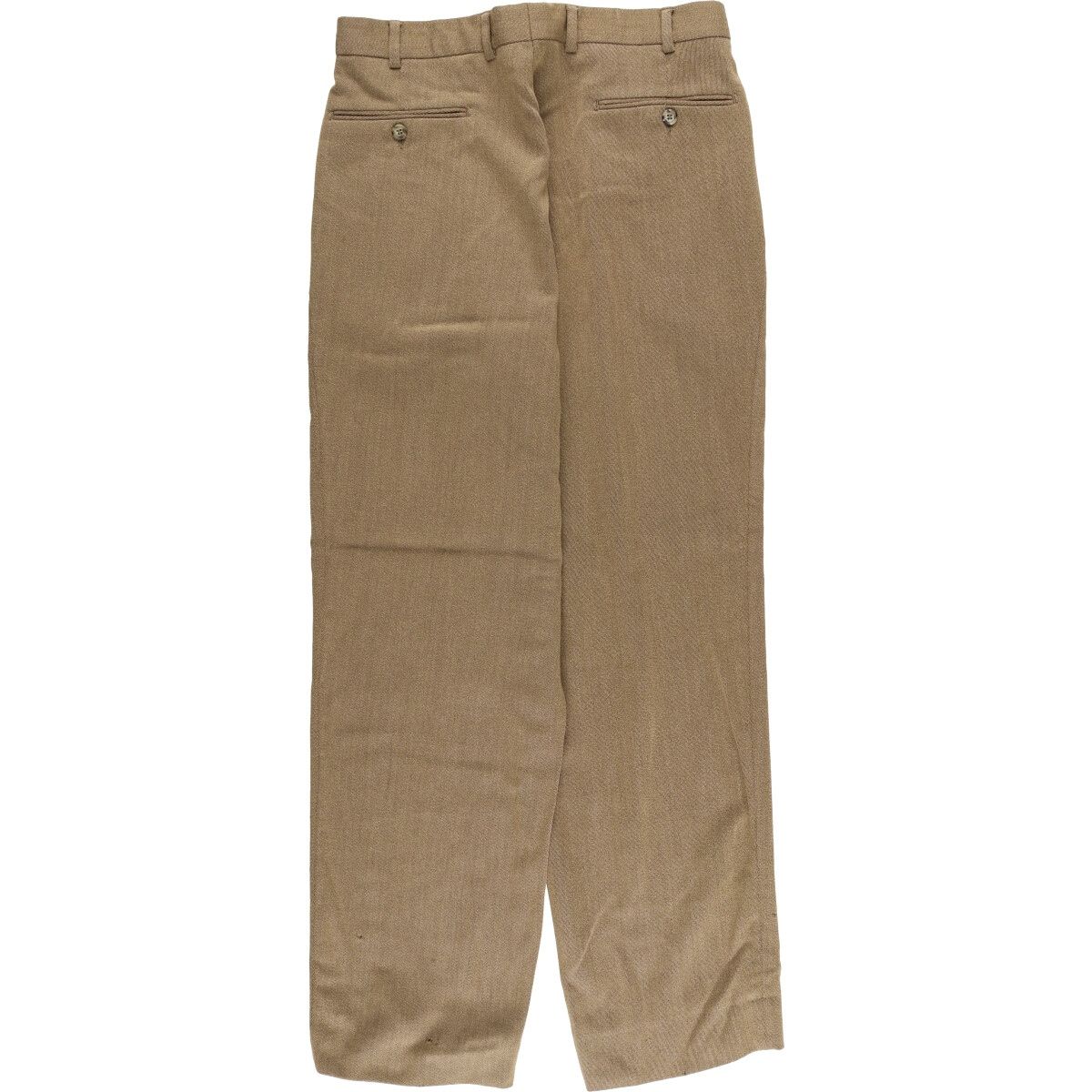 古着 Faconnable ツータック ウールパンツ スラックス メンズw33相当 eaa581166