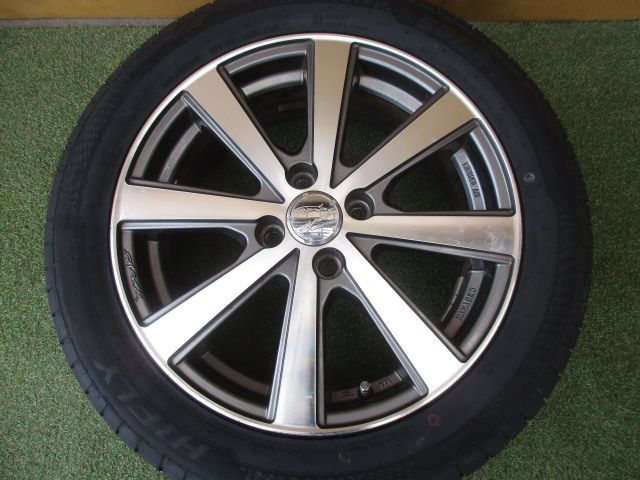 み スマック 195 55R16 ラヂアルタイヤ４本SET マツダ2 E13ノート ヤリス