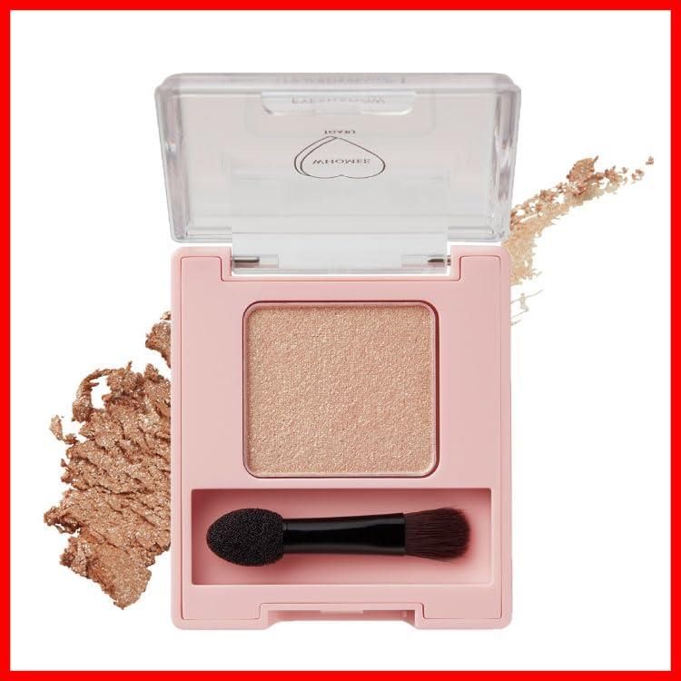 商品 WHOMEE フーミー シングルラメシャドウ キアラベージュ