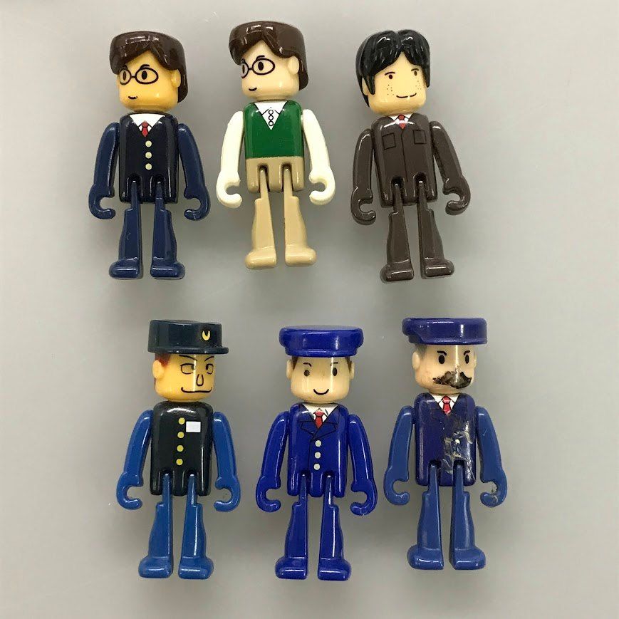 正規品 中古 トミカ プラキッズ12体 HN-595 働く人 街の人 人形