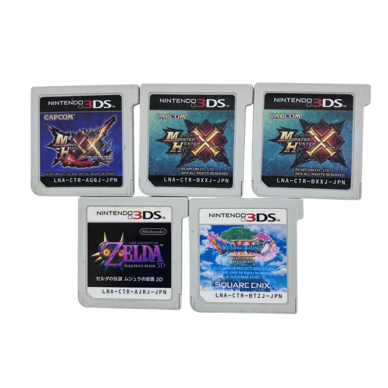 1点1円スタート」Nintendo DS &3DSゲームソフト3点まとめ売り