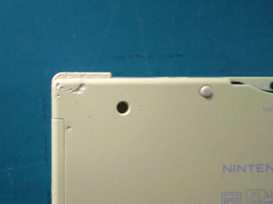 F93【中古・良品】 NINTENDO DSI Lime Green 4159 外箱ダメージあり
